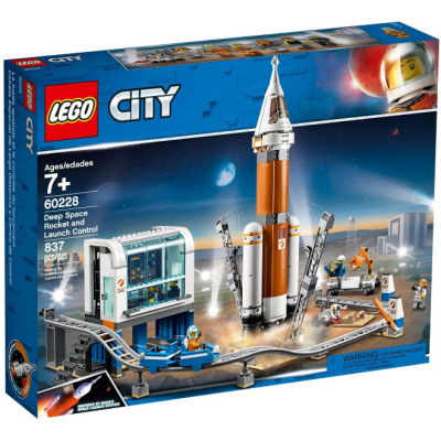LEGO CITY La fusée spatiale et sa station de lancement 2019